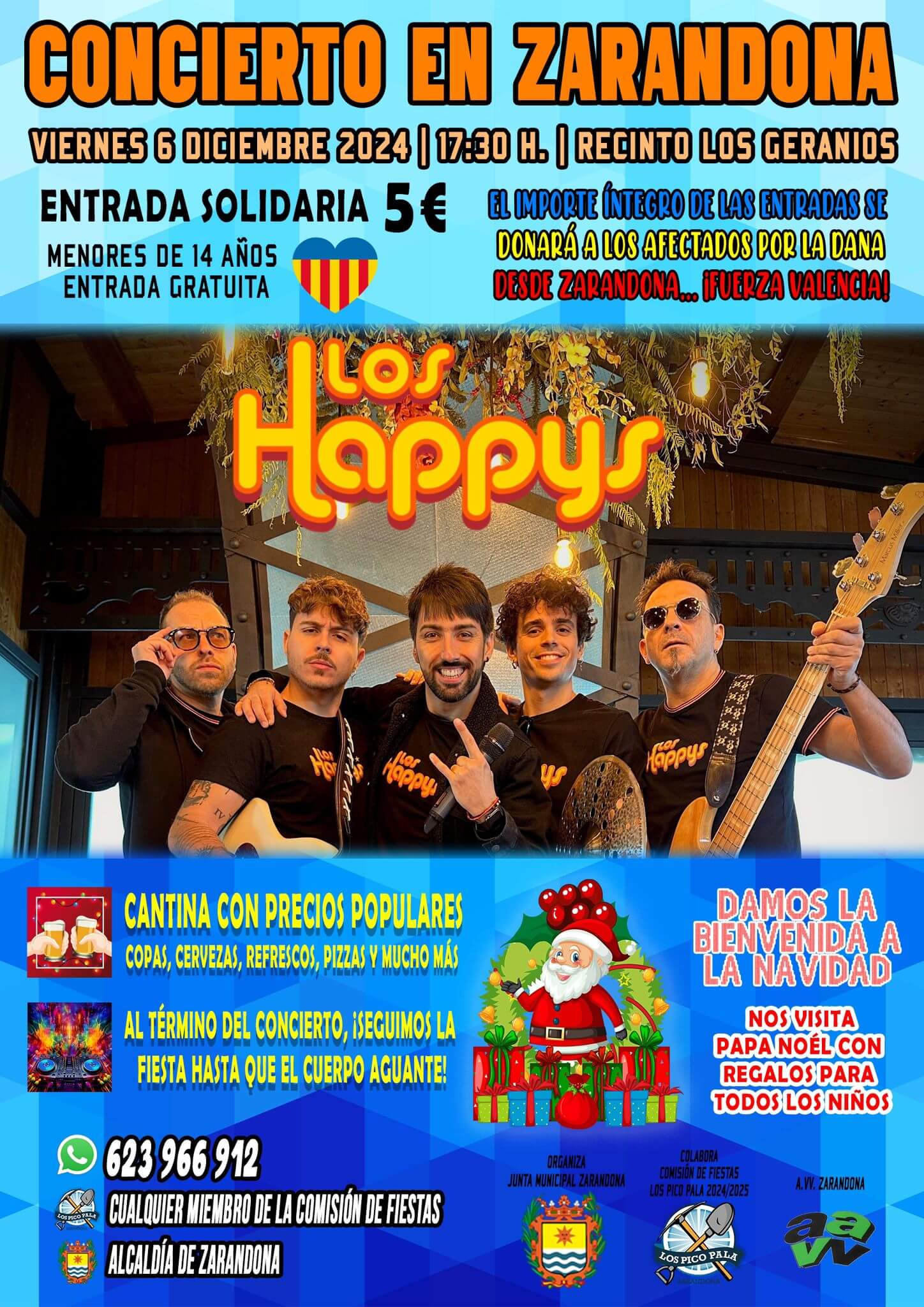 Concierto Los Happys