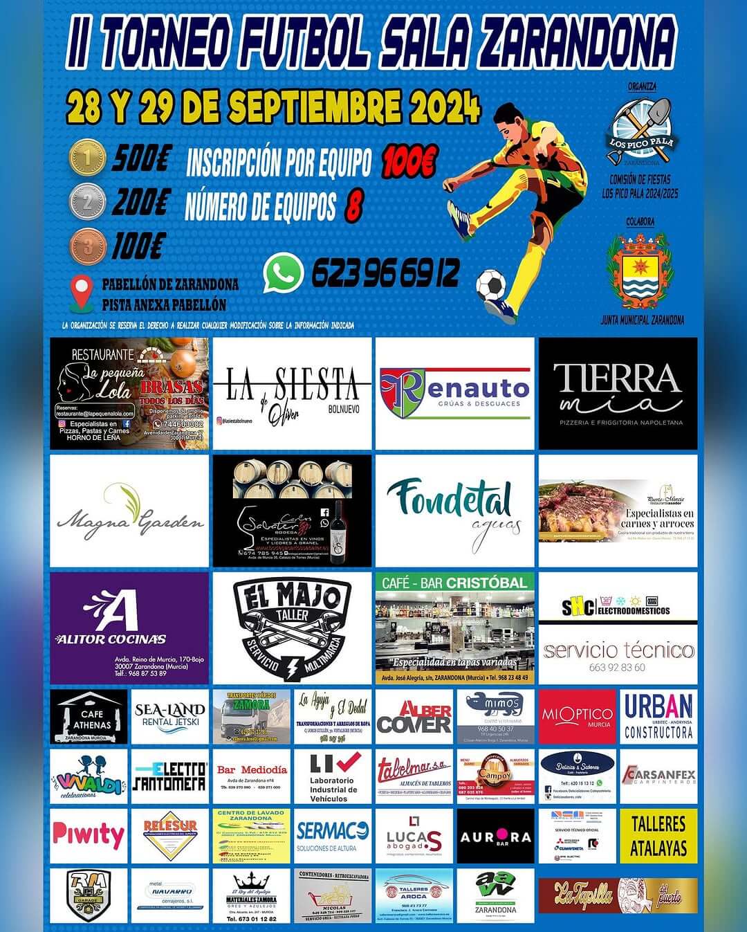 II Torneo de Fútbol Sala Zarandona